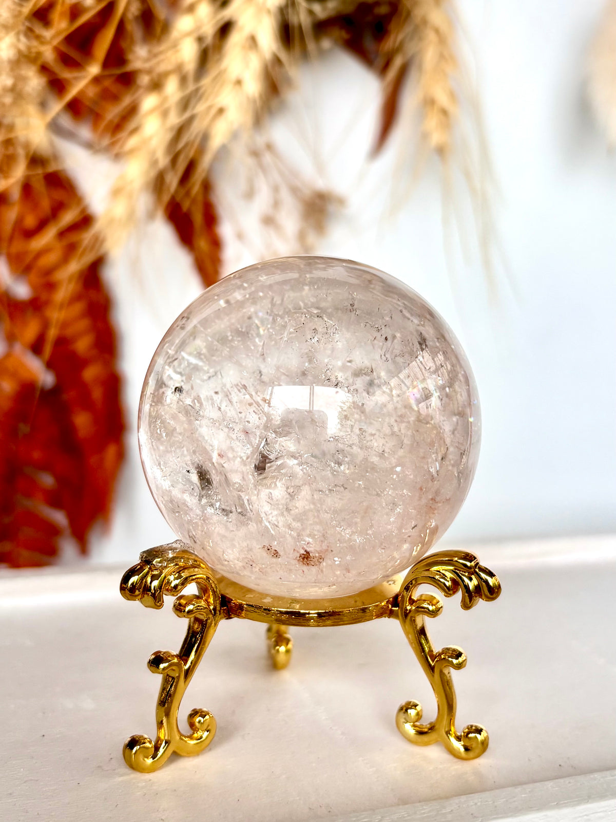 Pink Azeztulite Sphere (Rare)