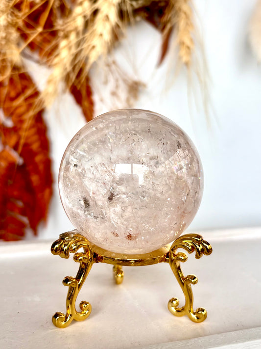 Pink Azeztulite Sphere (Rare)