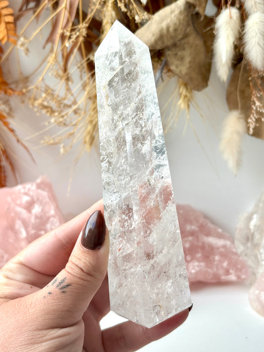 Clear Quartz Obelisk - Brazil