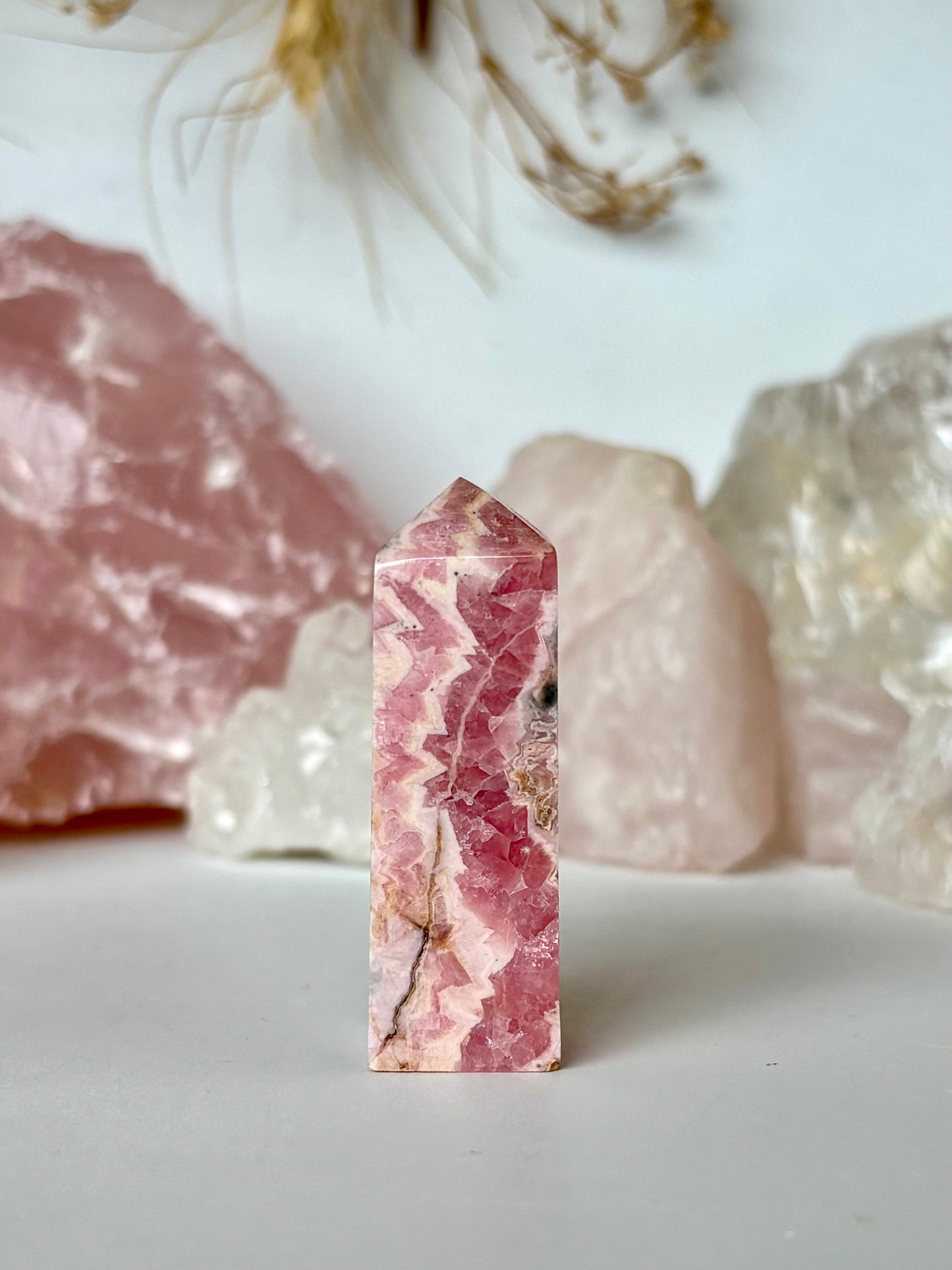 Rhodochrosite Point