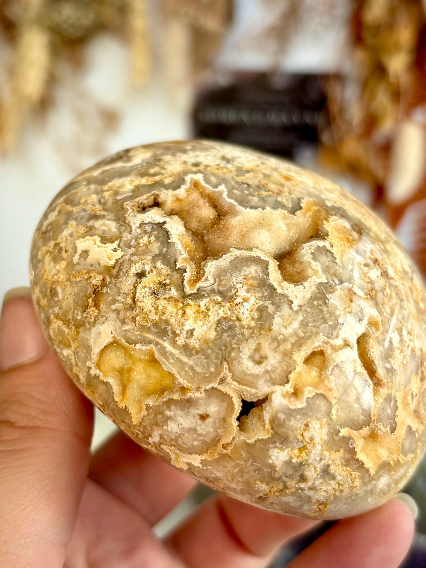 Golden Crazy Lace Agate - Indonesia