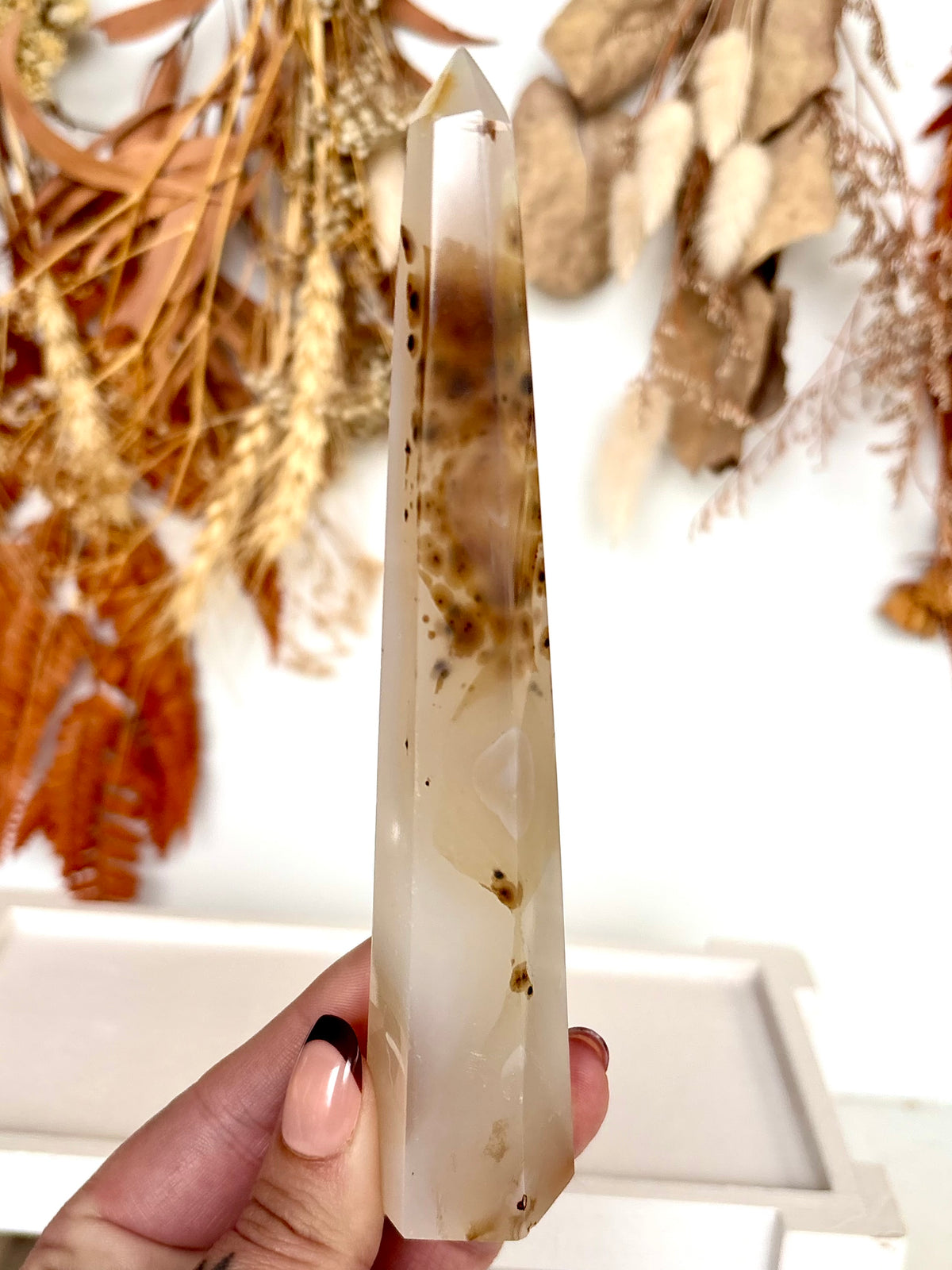 Dendritic Agate Tower