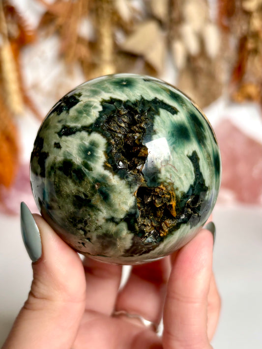 Ocean Jasper Sphere