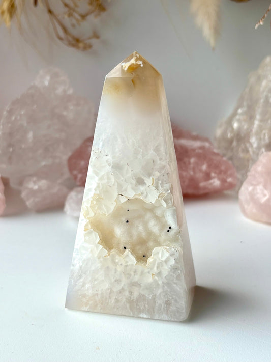 Druze Agate Obelisk - Brazil