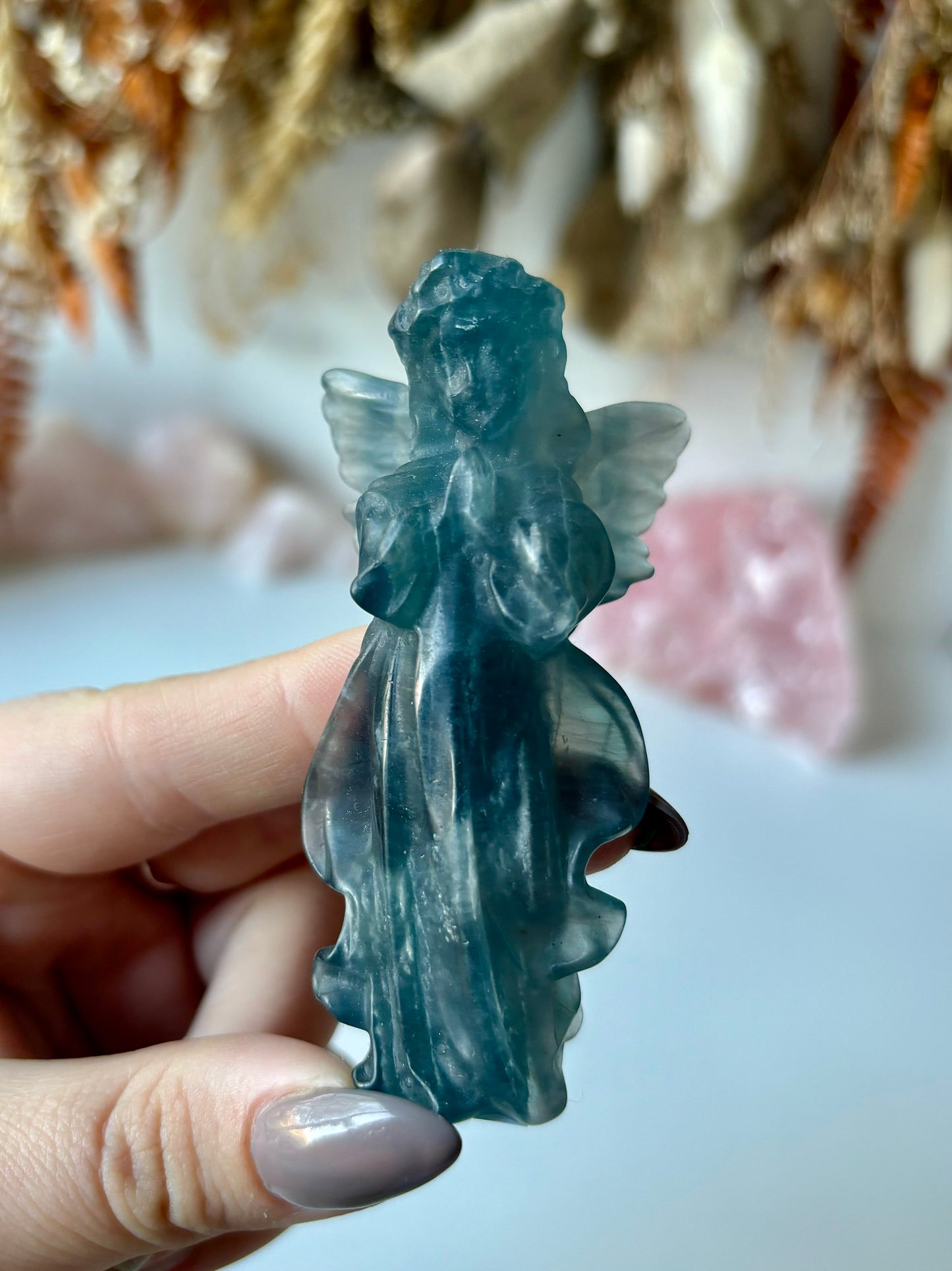 Blue Fluorite Angel