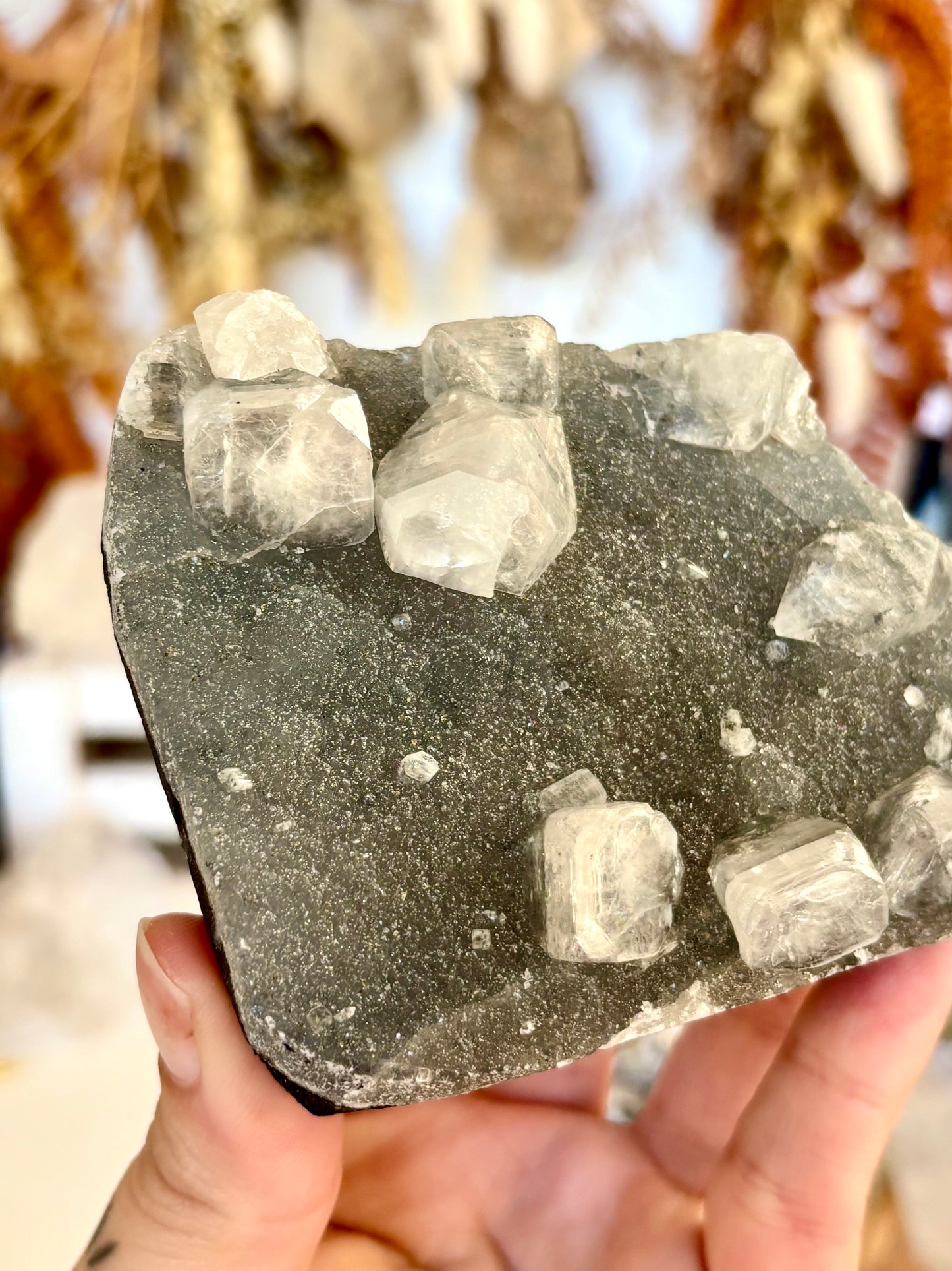 Blue Chalcedony & Apophyllite