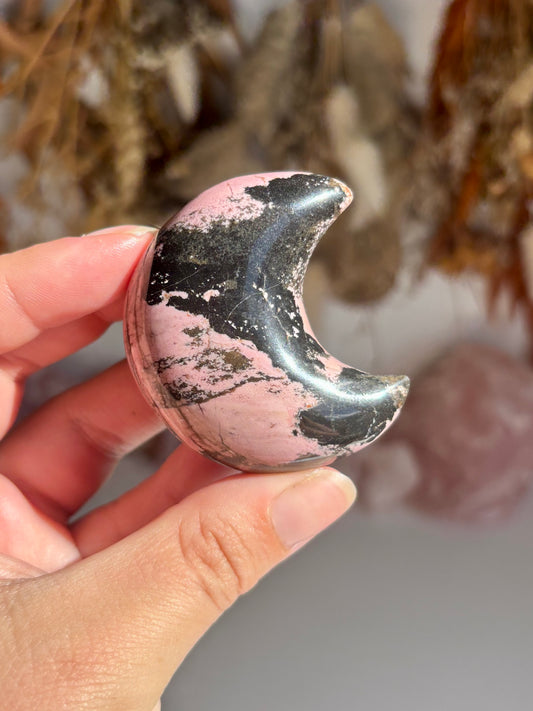 Rhodonite Moon (2)