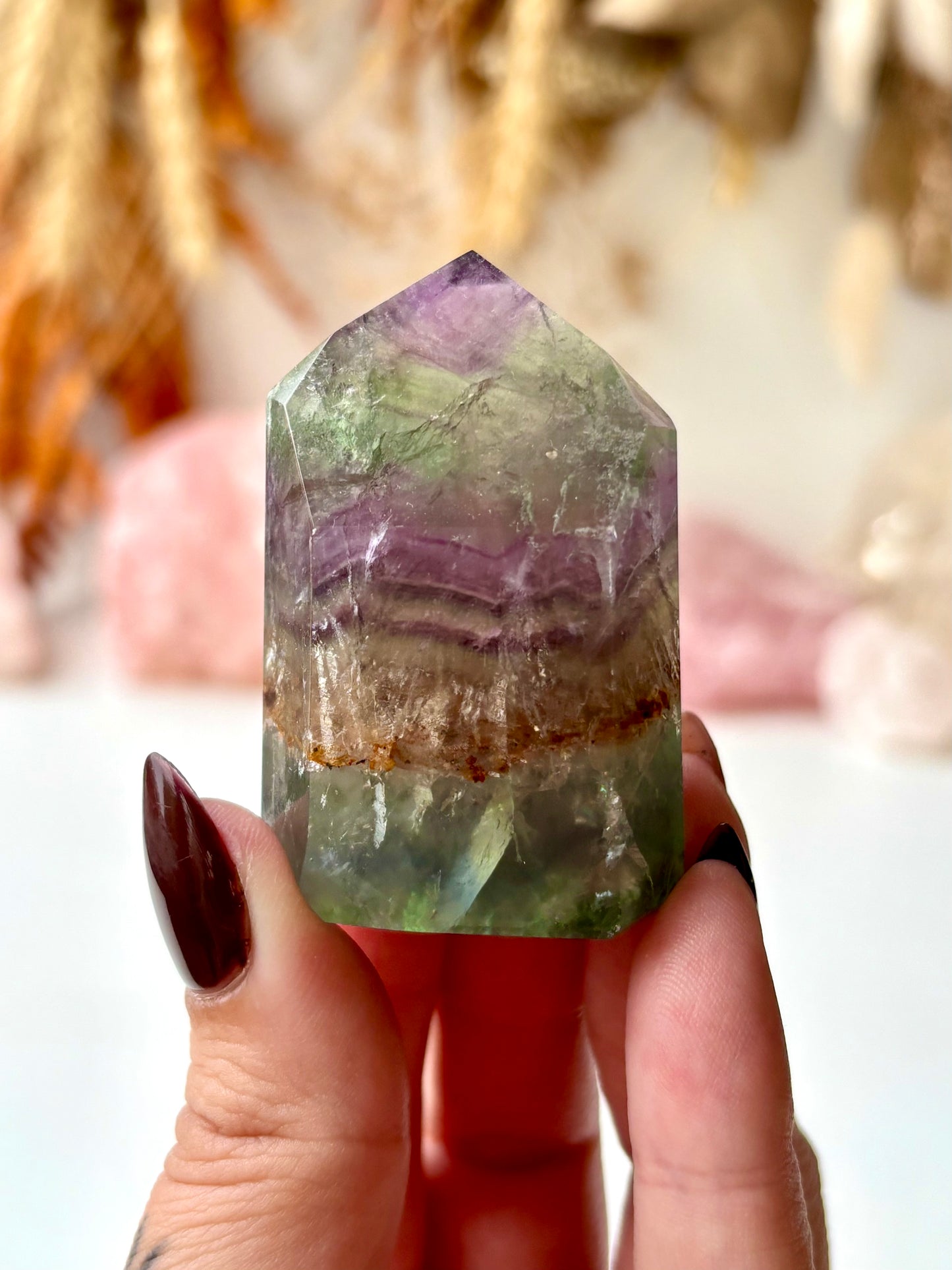 Rainbow Fluorite Tower