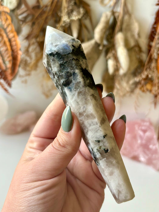 Rainbow Moonstone Small Scepter