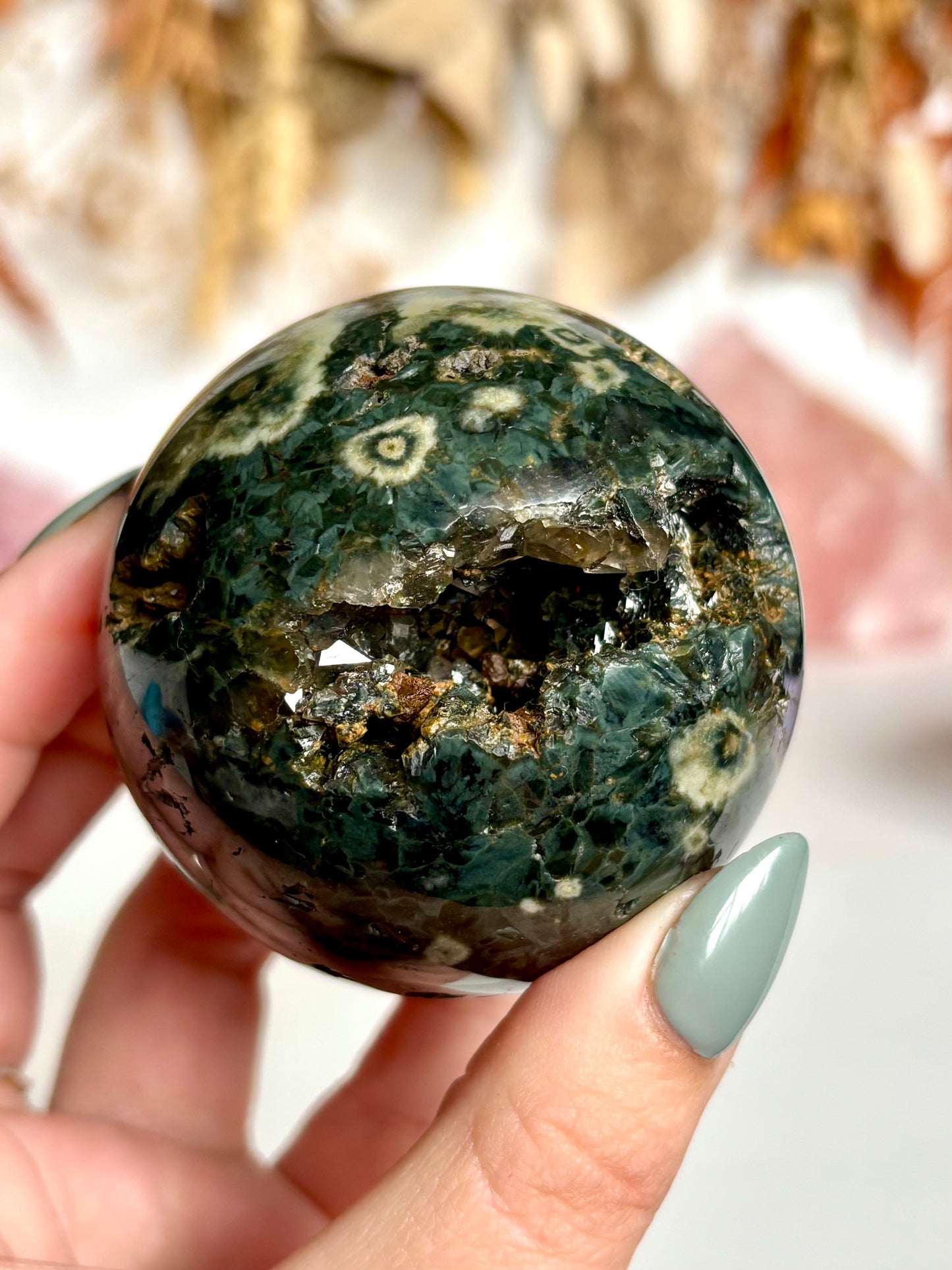 Ocean Jasper Sphere