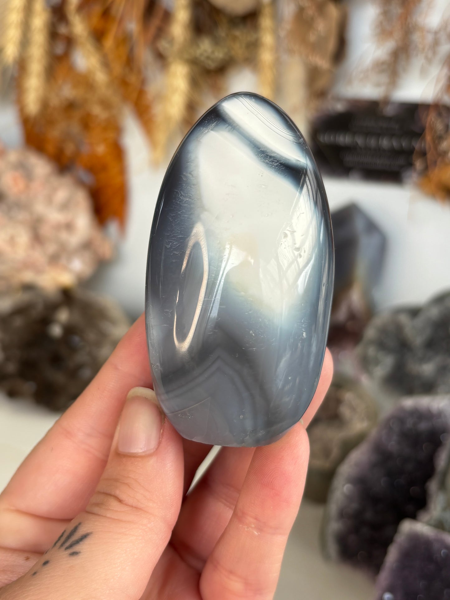 Orca Agate Freeform