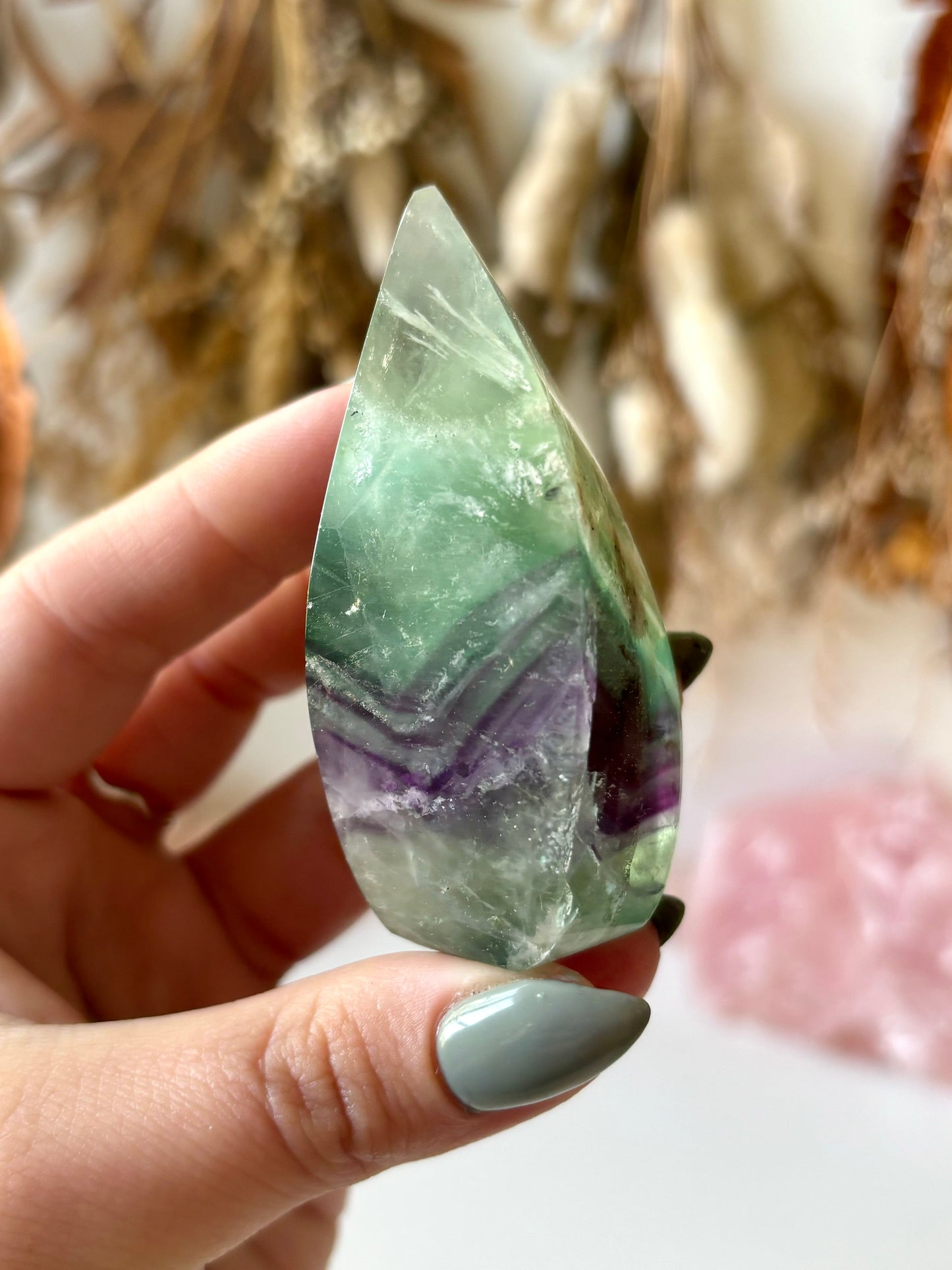 Small Fluorite Flame