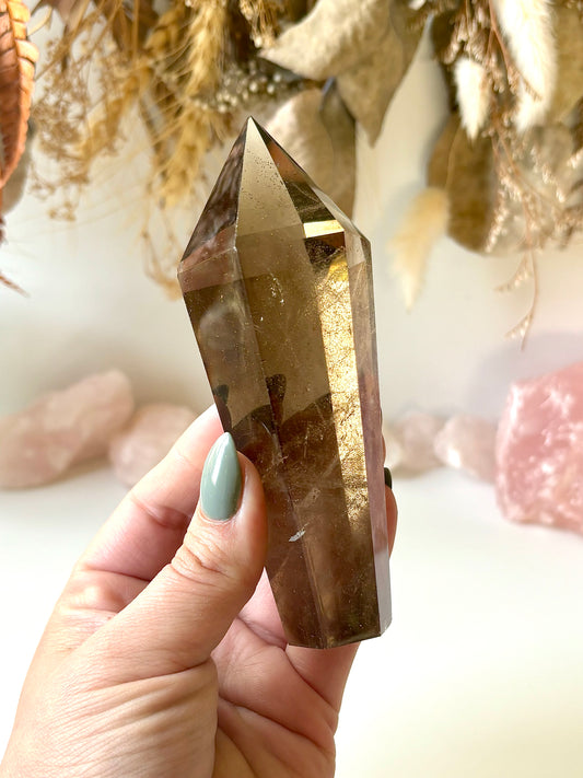 Smokey Quartz Tower