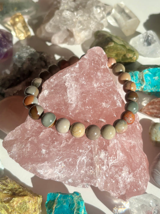 Polychrome Jasper Bracelet