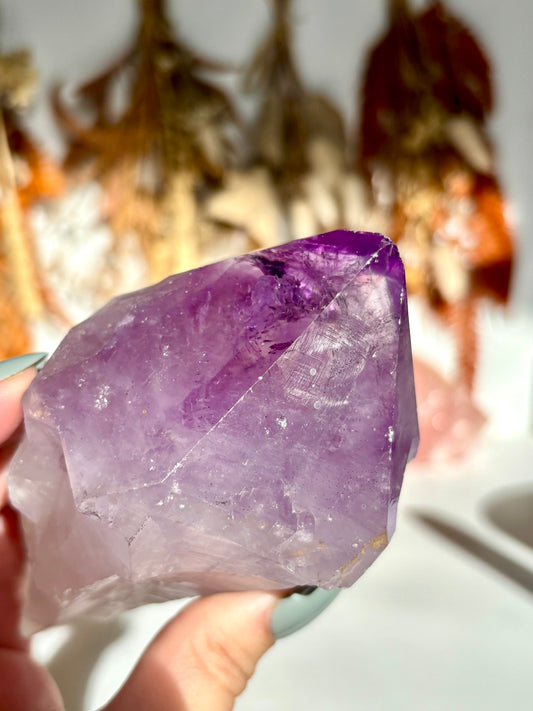 Amethyst Natural Point