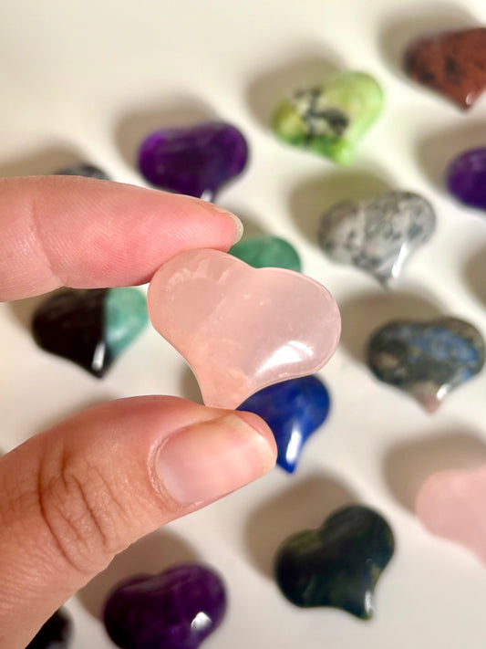 Love Heart - Rose Quartz