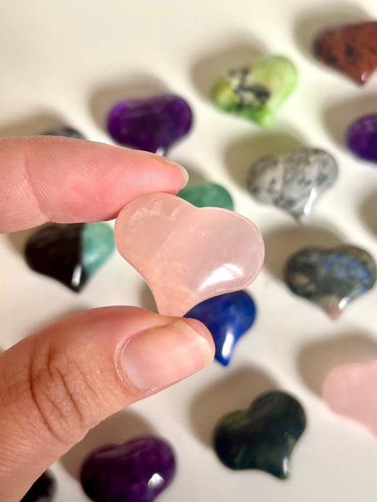 Love Heart - Rose Quartz