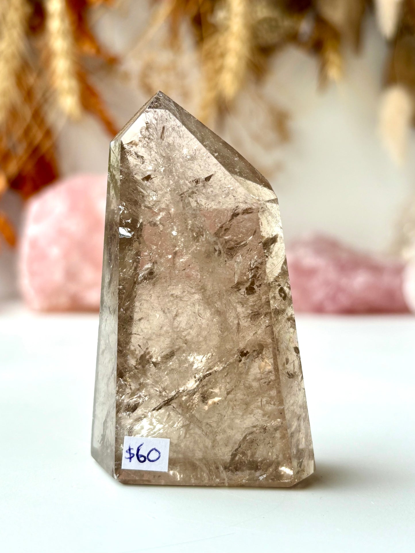 Smoky Quartz Tower