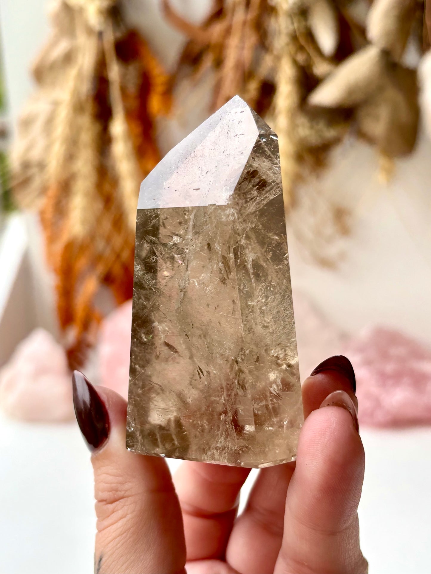 Smoky Quartz Tower