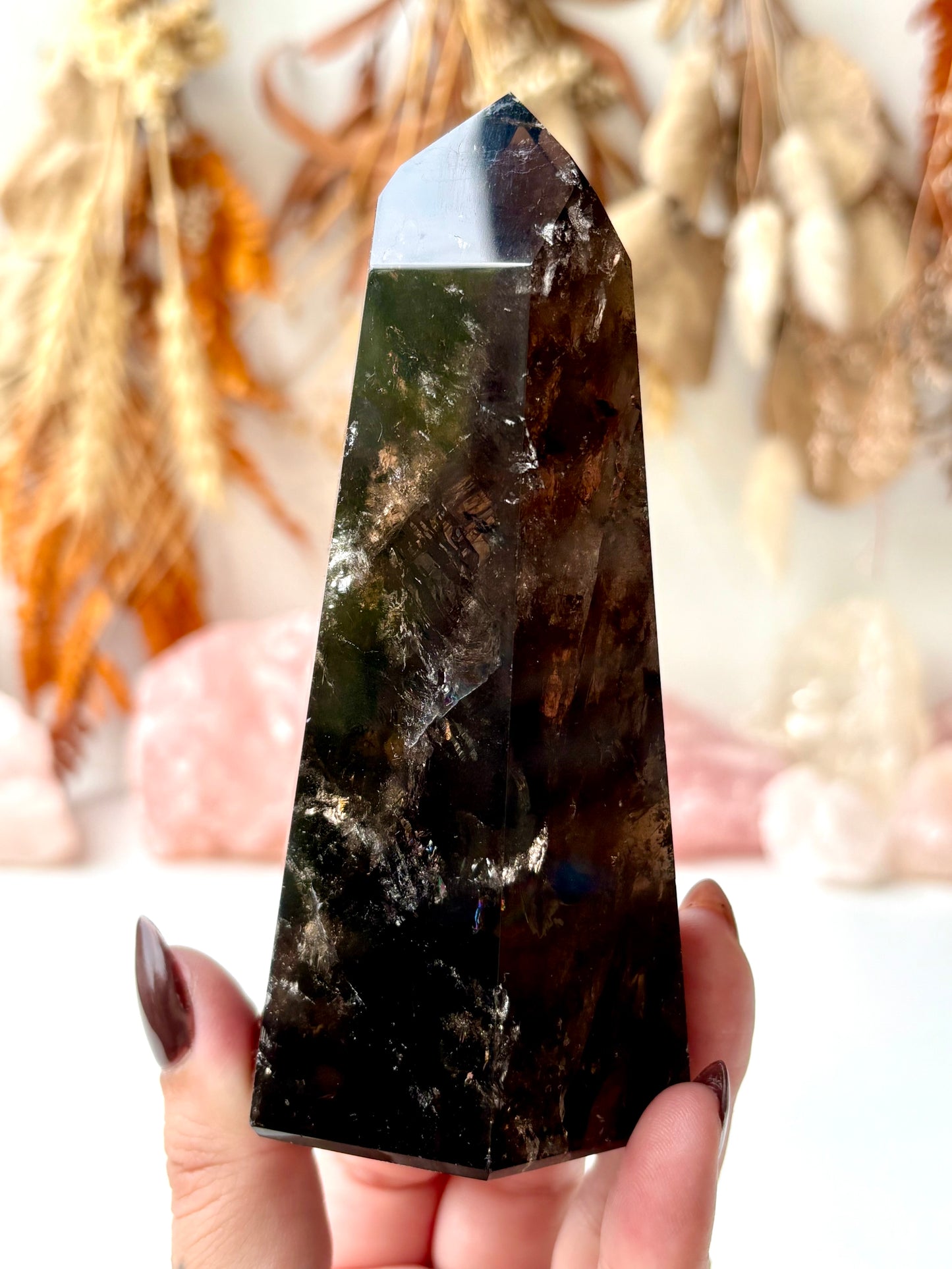 Smoky Quartz Tower