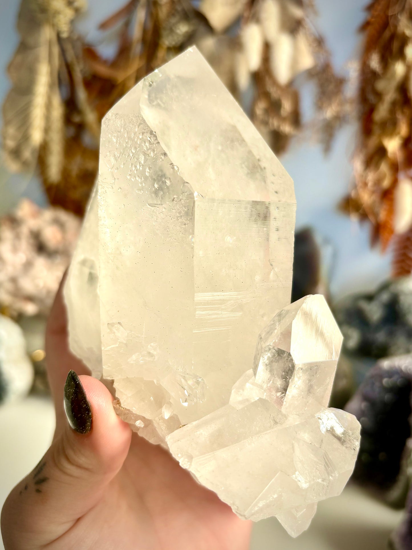 Large Clear Quartz Termination - Brazil