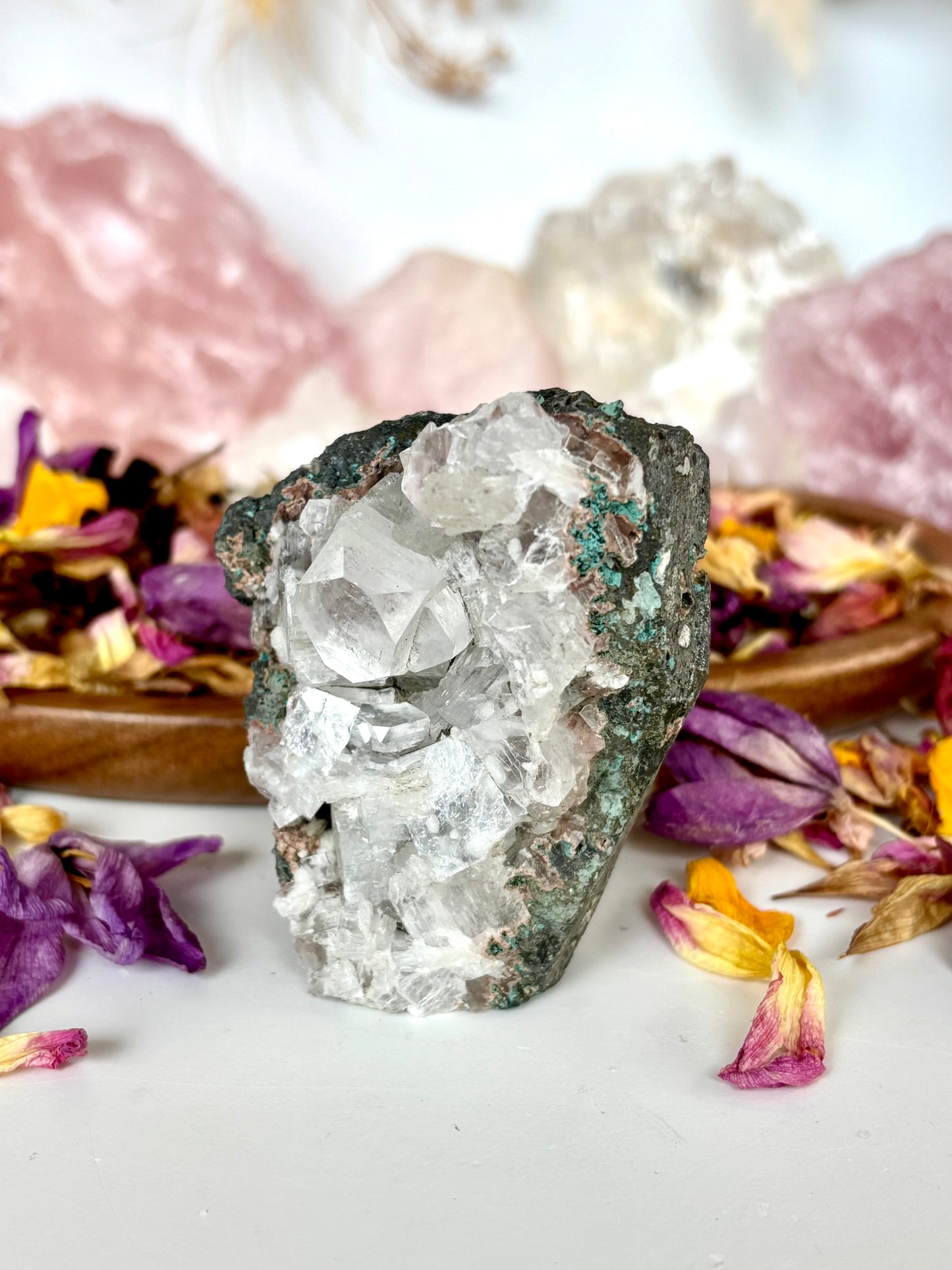 Apophyllite Cut Base