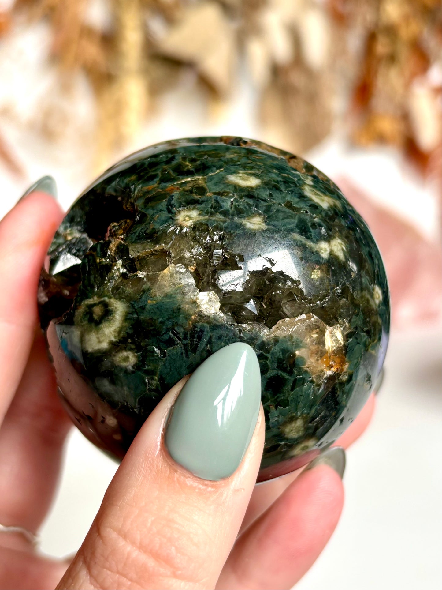 Ocean Jasper Sphere