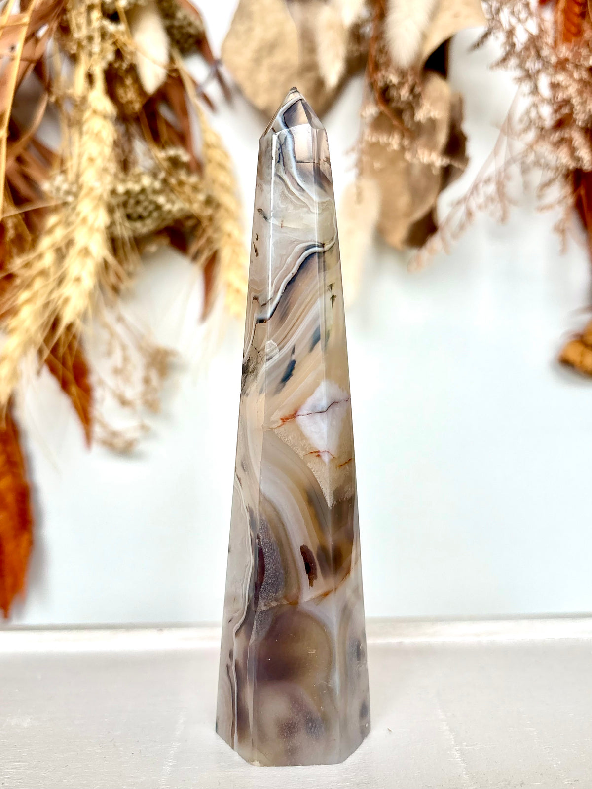 Dendritic Agate Tower