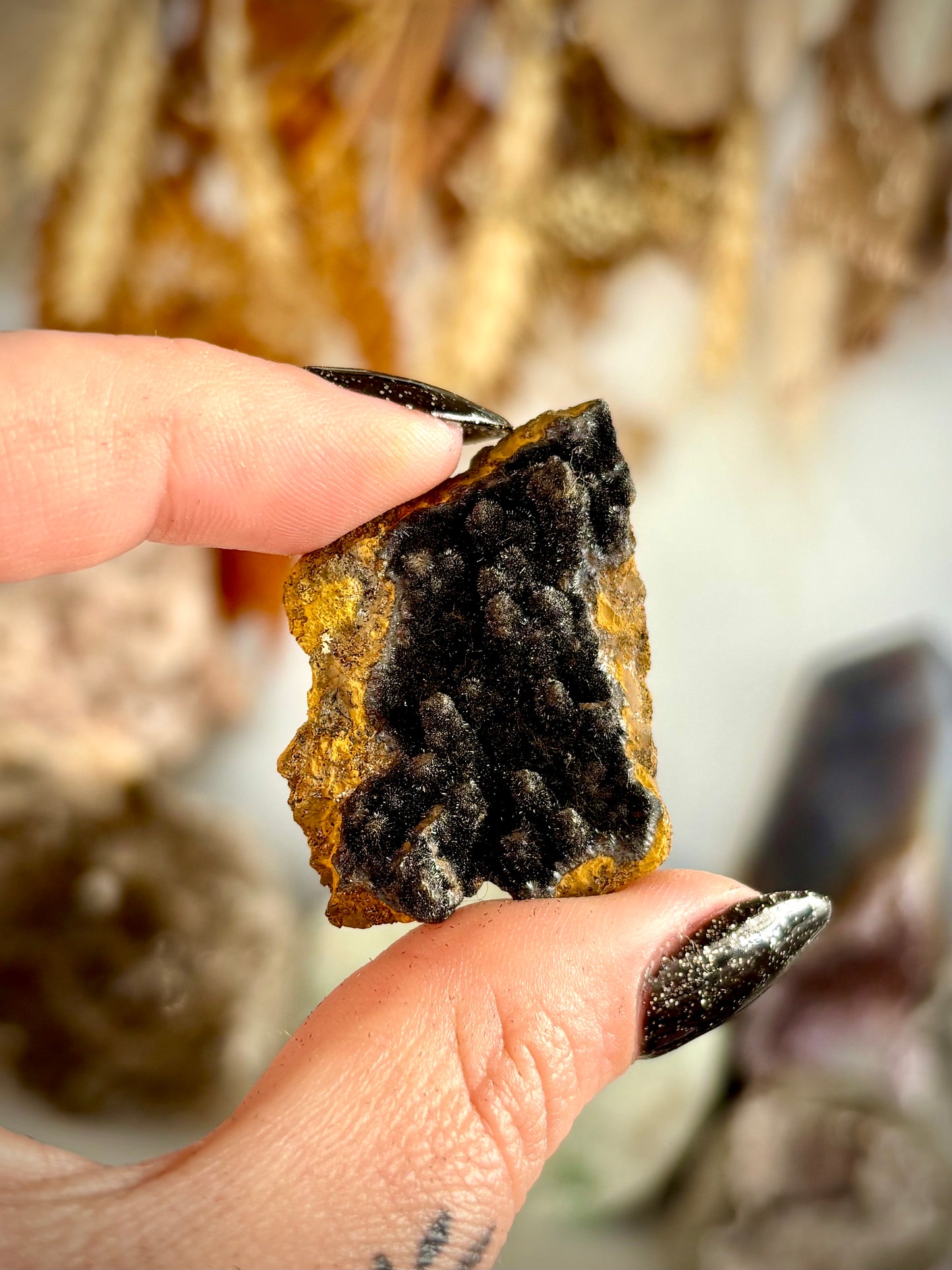 Manganese Chalcedony Druse