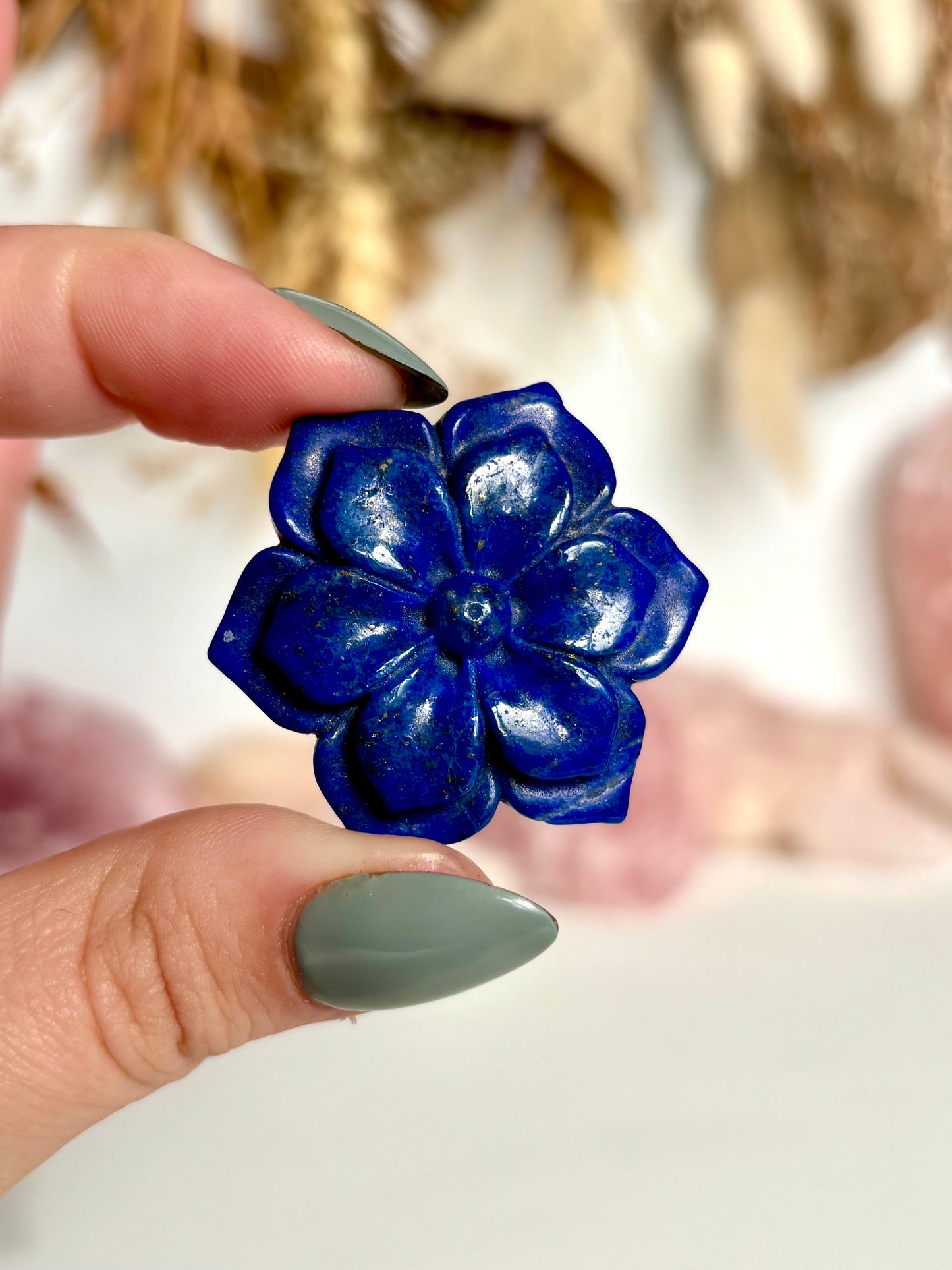 Lapis Lazuli Flower