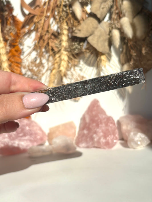 Rainbow Fluorite Slice