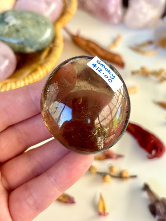 Smoky Quartz Palm