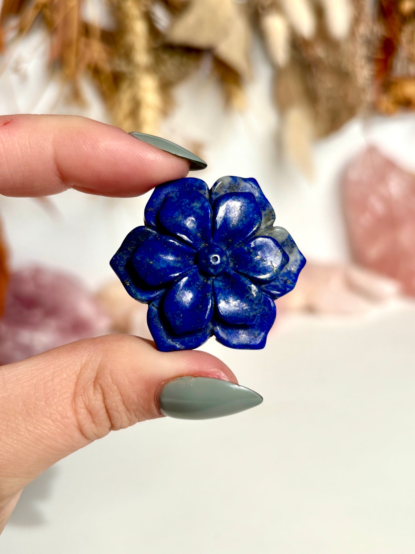 Lapis Lazuli Flower