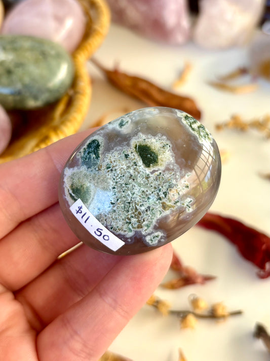 Moss Agate & Chalcedony
