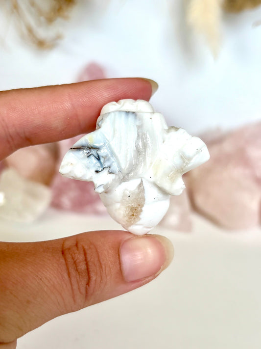 White Plume Agate Bee (1)