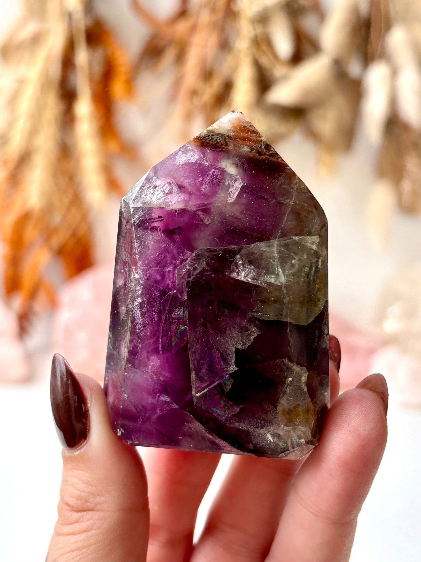 Rainbow Fluorite Tower