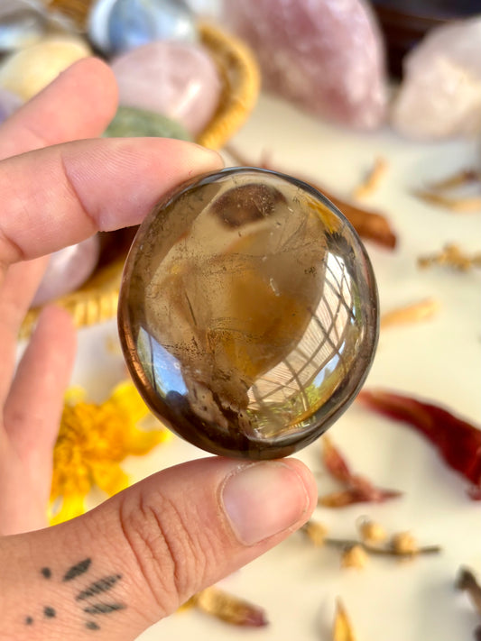 Smoky Quartz Palm