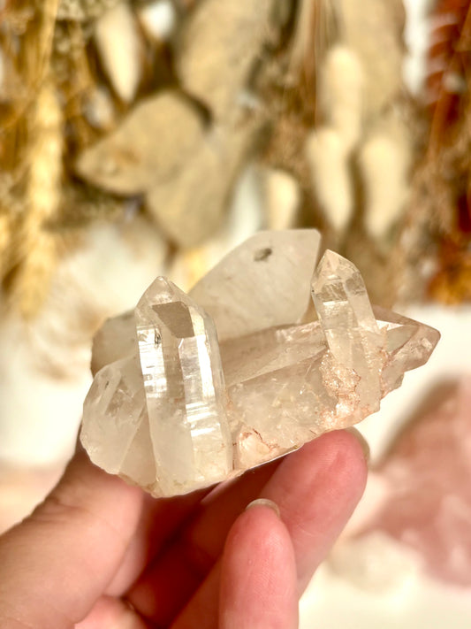 Himalayan Quartz + Inclustions
