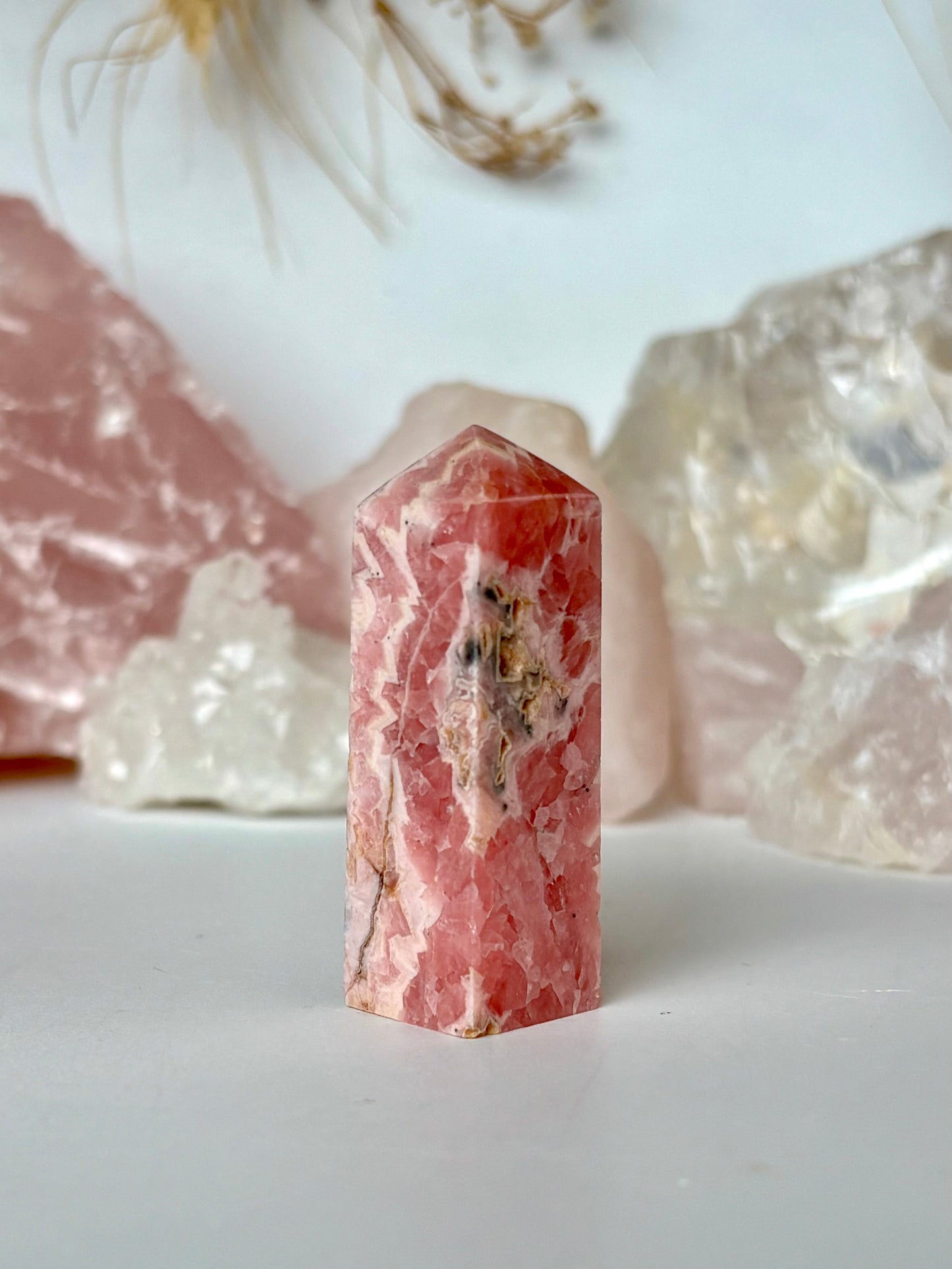 Rhodochrosite Point