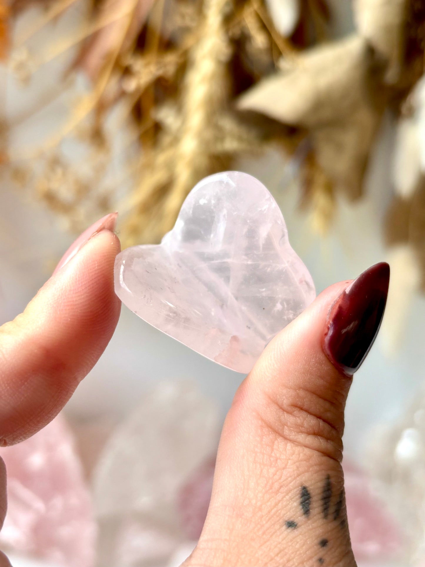 Rose Quartz Butterfly
