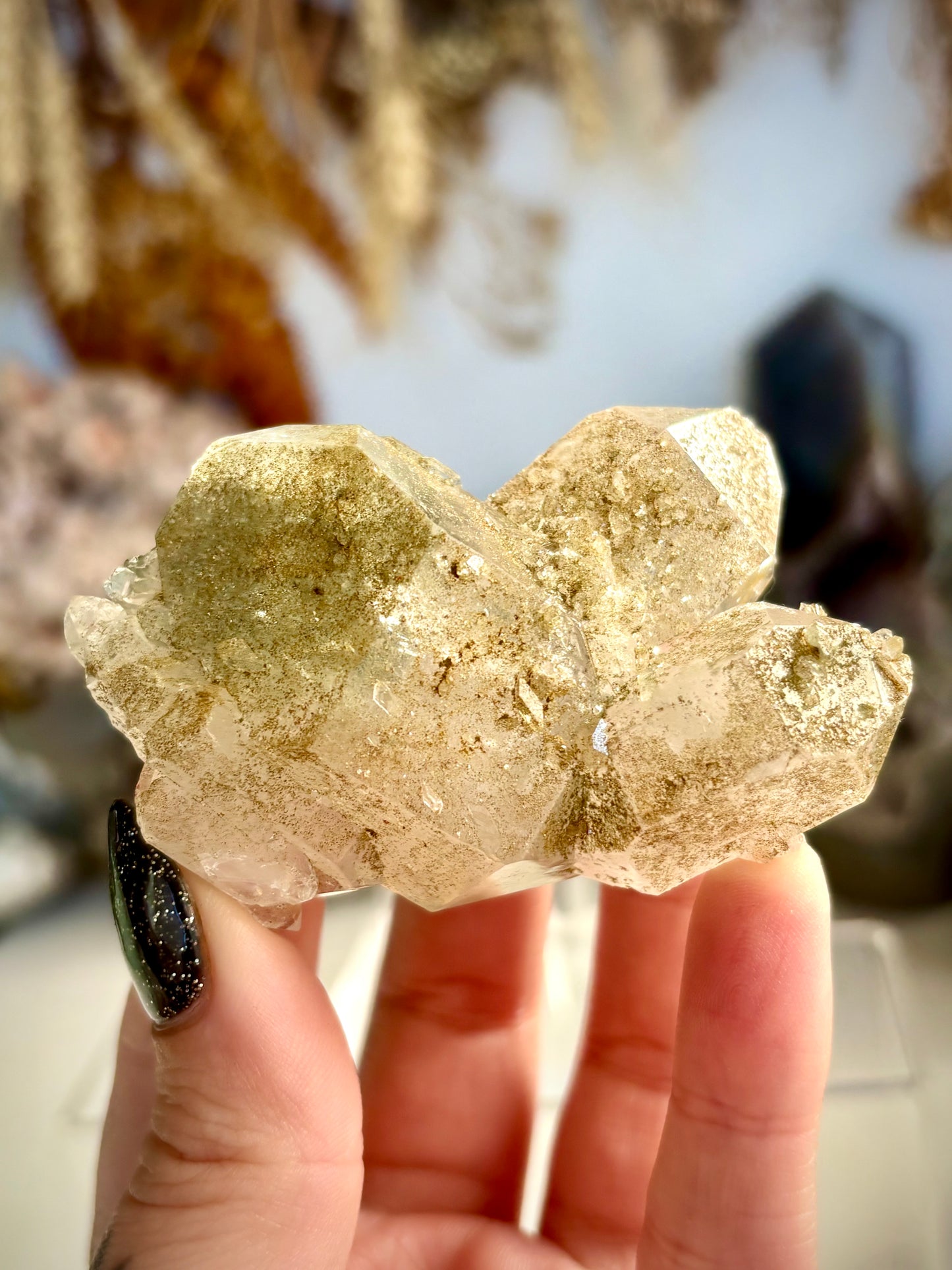 Chlorite Included Quartz - Faden features