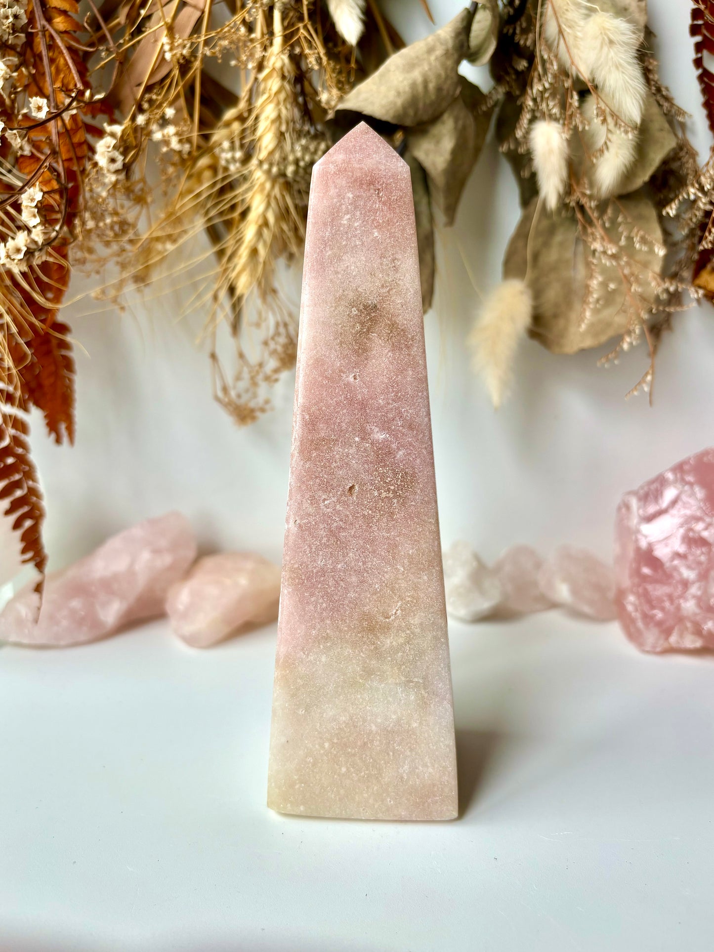 Pink Amethyst Obelisk