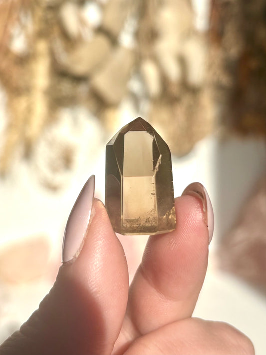 Natural Citrine Polished Mini Point