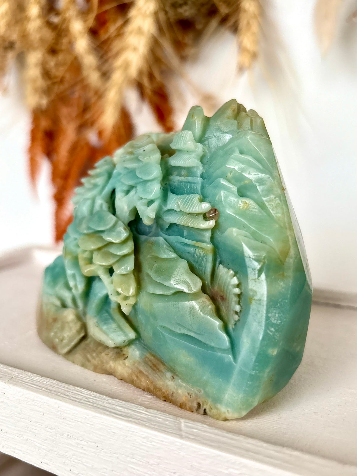 Caribbean Calcite Scenic Carving