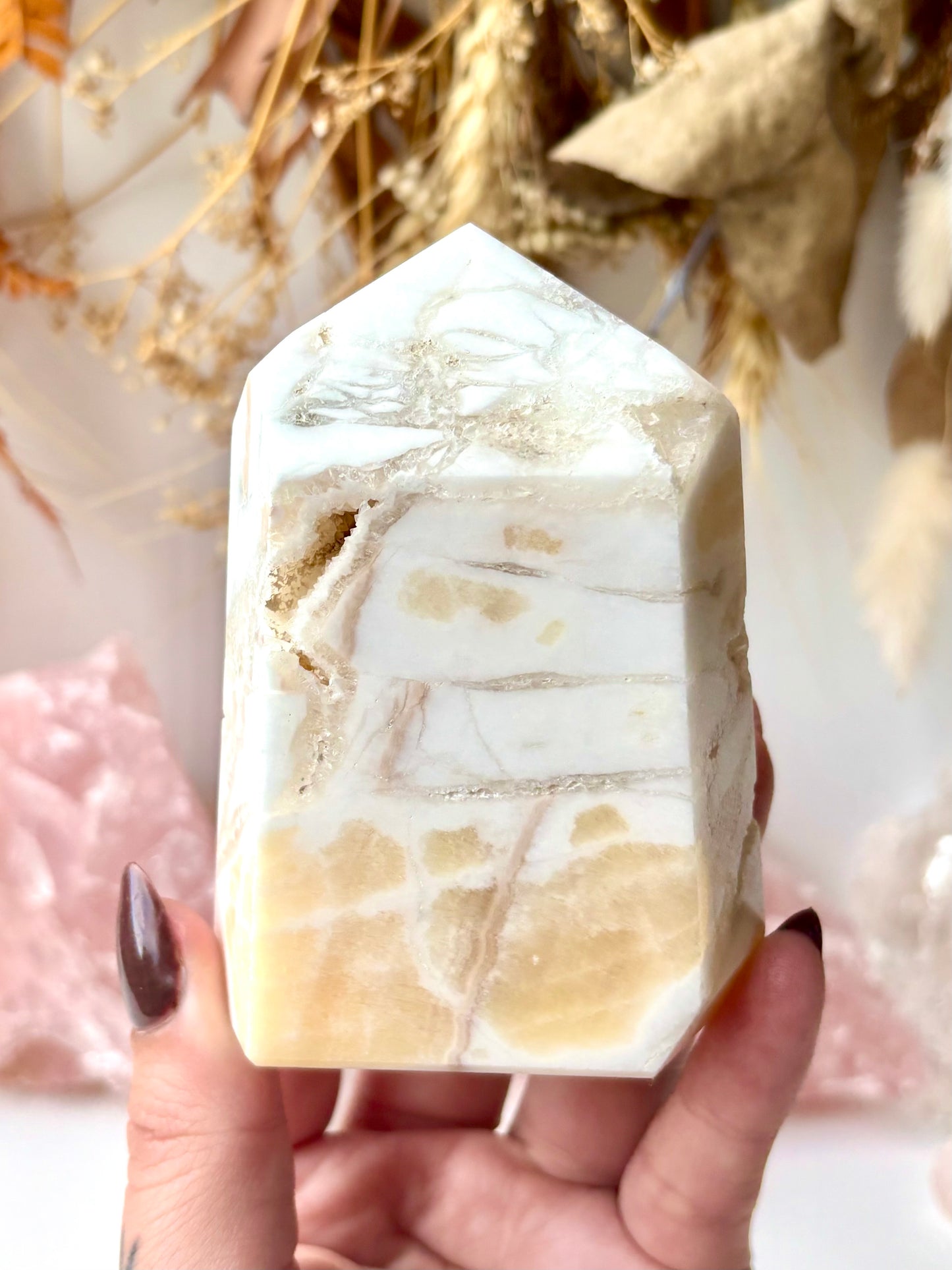 Druze Orange Calcite