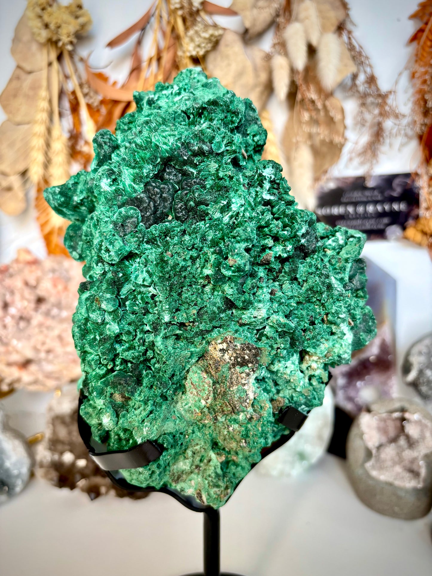 Large Raw Malachite