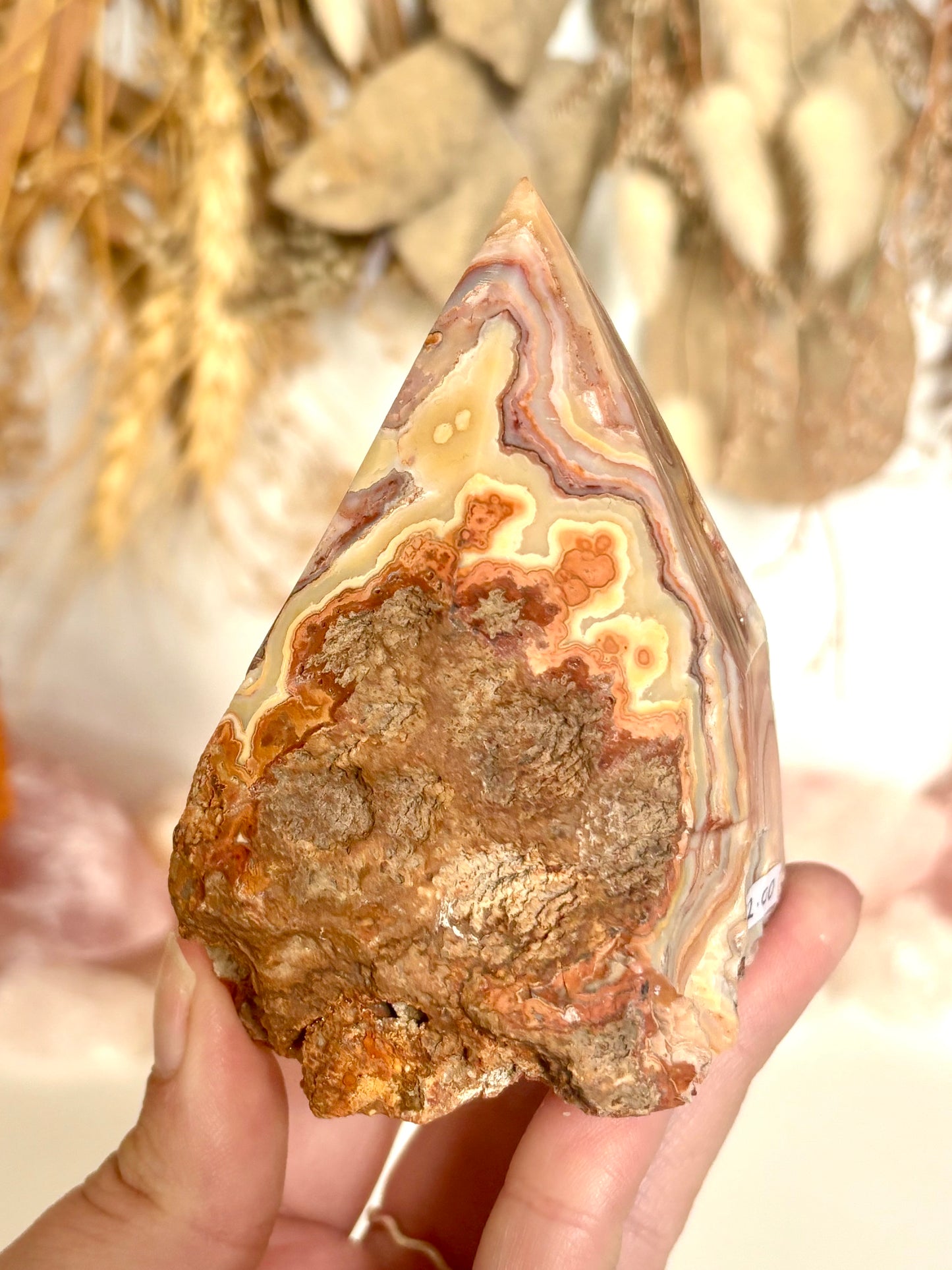 Crazy Lace Agate Cut Base (Indonesia)