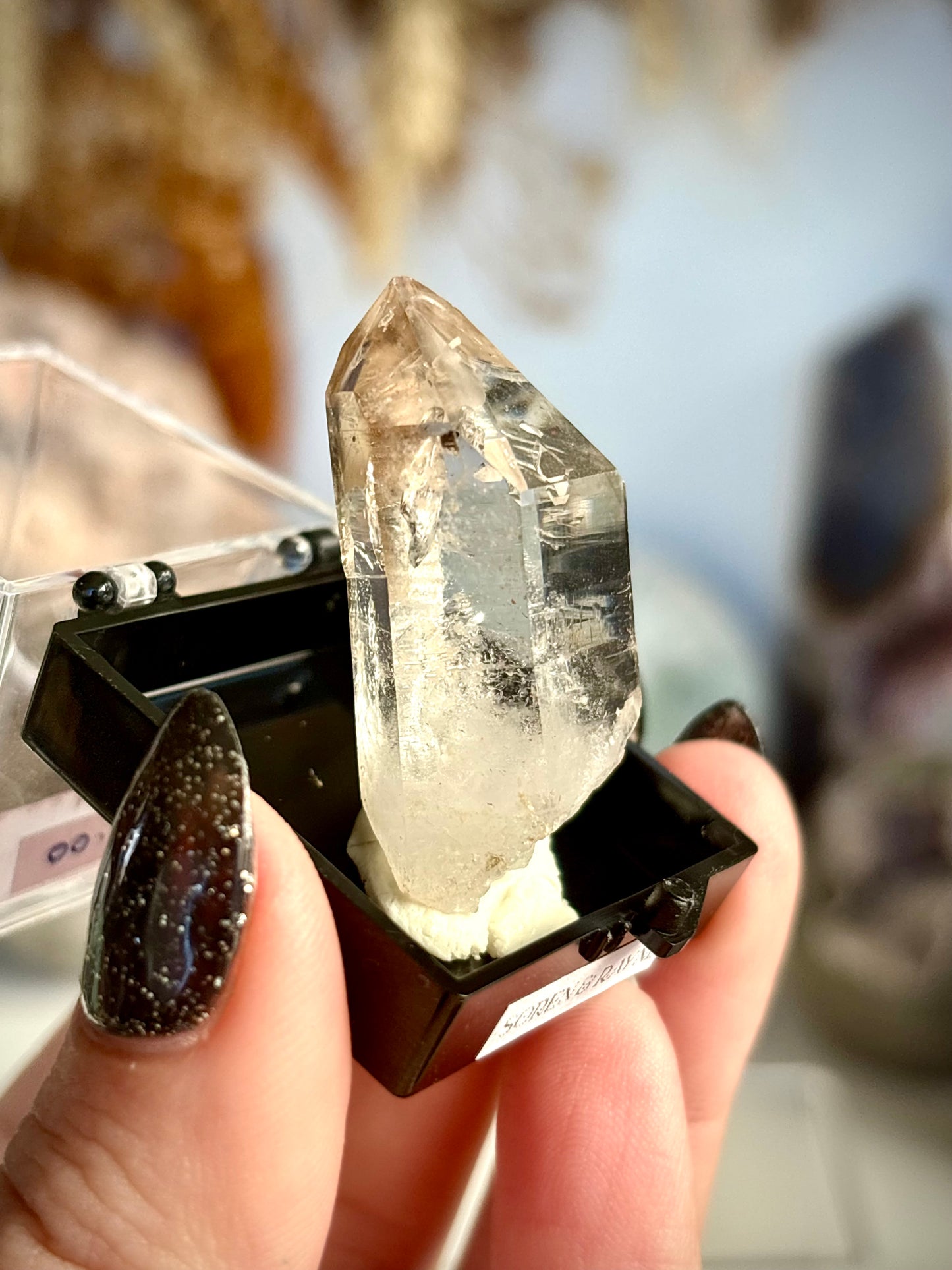 Streep Mine Amethyst with Enhydro & Phantom