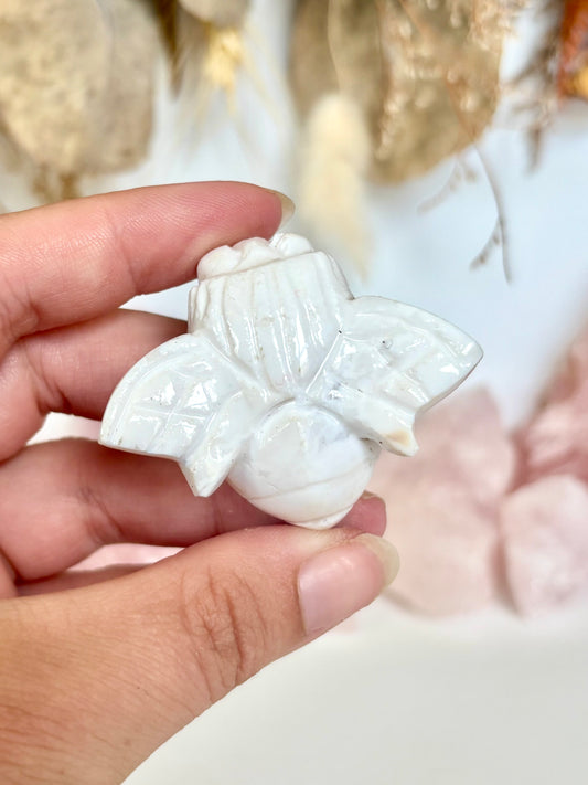 White Plume Agate Bee (3)