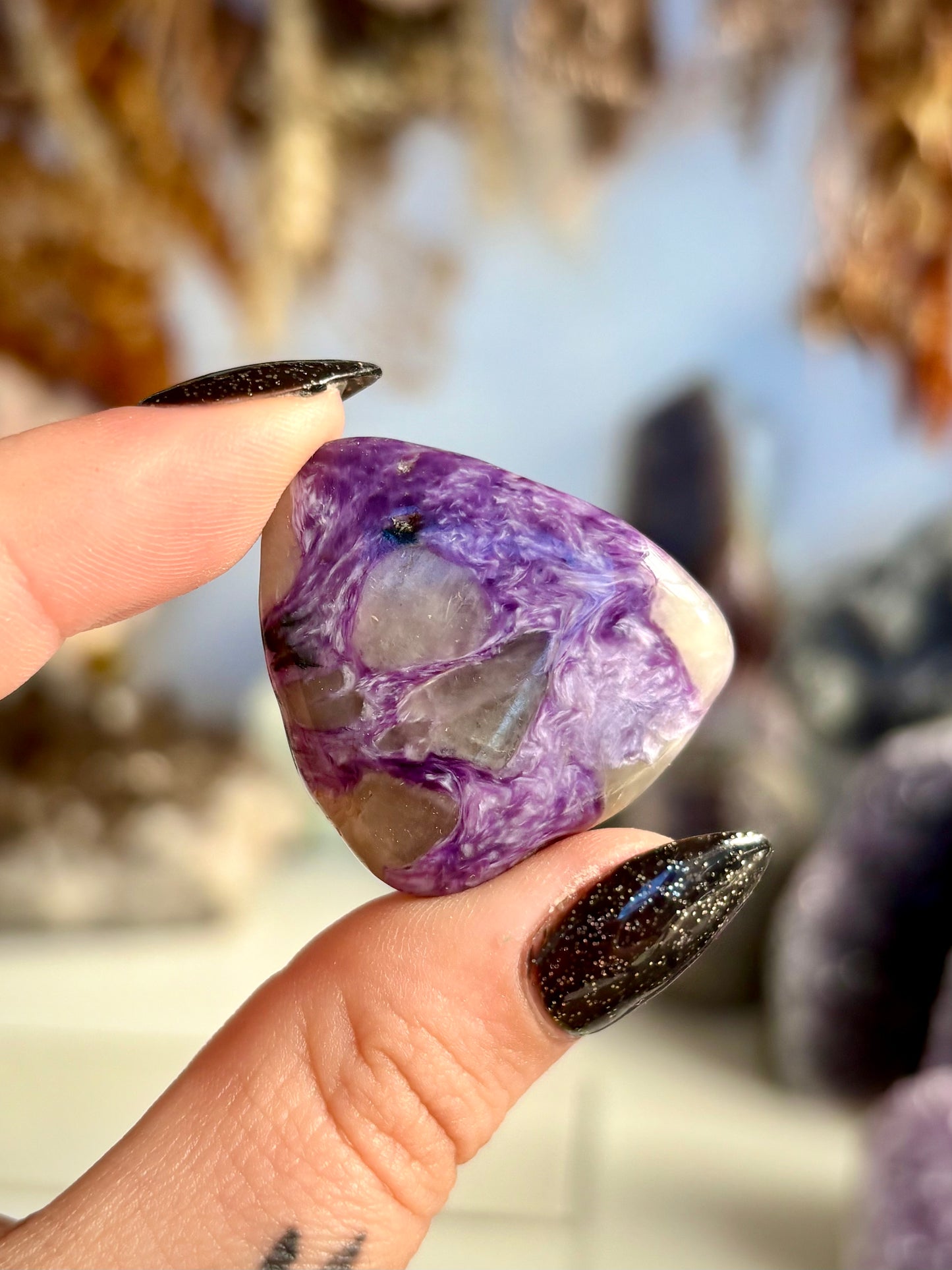 Charoite Large Tumble - Siberia